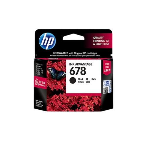HP 678 Black Original Ink