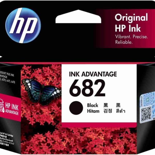 HP 682 black ink cartridges
