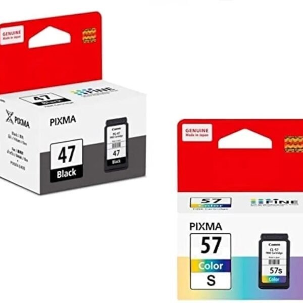 Canon47 black or 57 color ink cartridges